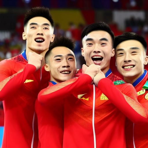 中国男子体操队勇夺世界杯冠军